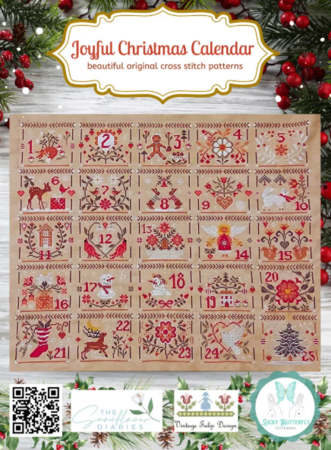 Joyful Christmas Calendar - The Snowflower Diaries
