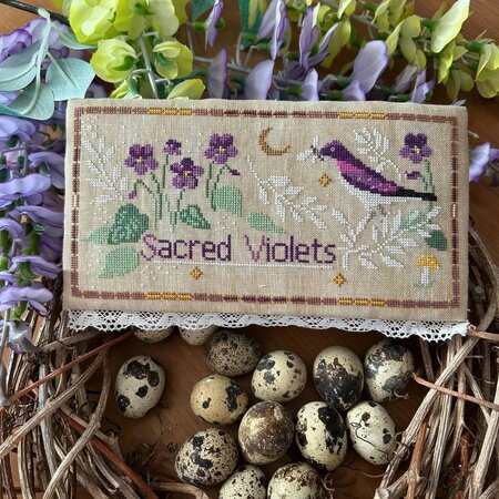 Sacred Violet - The Snowflower Diaries