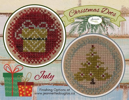 Christmas Dots - July - Jeannette Douglas Designs