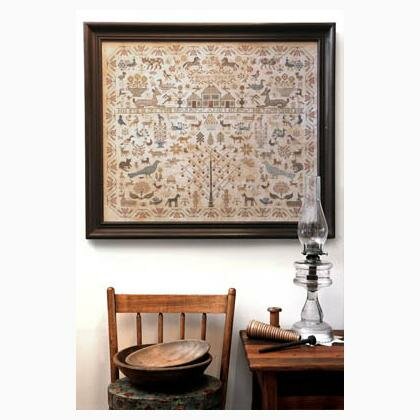 His Eye Is On The Sparrow - Heartstring Samplery