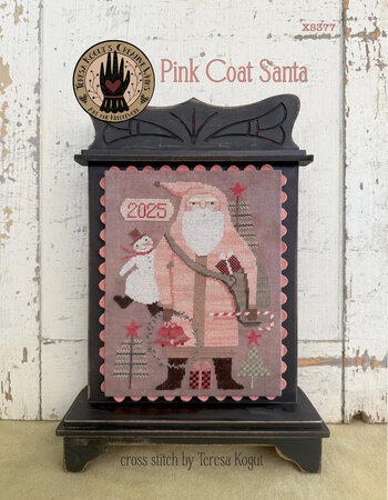 PRE-order Pink Coat Santa - Teresa Kogut