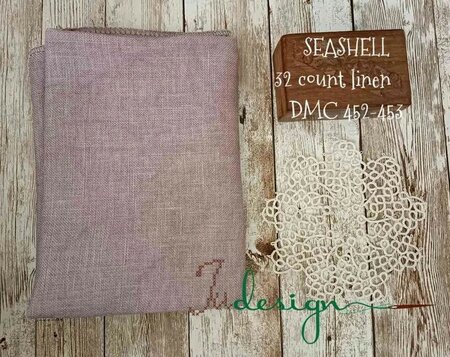 32 ct  Seashell - xJudesign