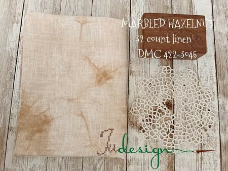 32 ct  Marbled Hazelnut - xJudesign