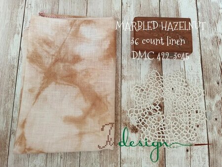36 ct  Marbled Hazelnut- xJudesign