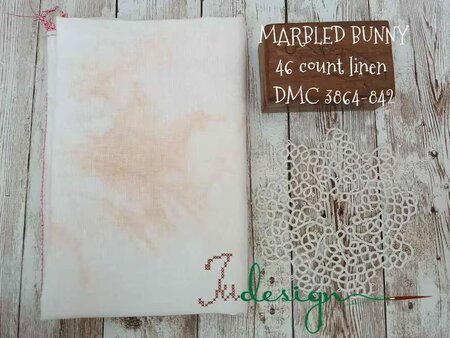 46 ct Marbled Bunny- xJudesign