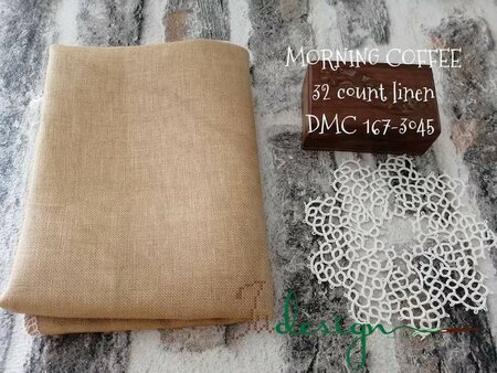 32 ct  Morning Coffee - xJudesign