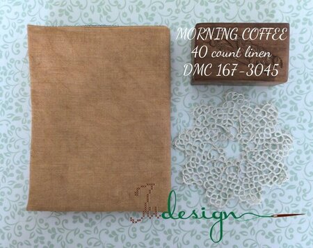 40 ct Morning Coffee- xJudesign