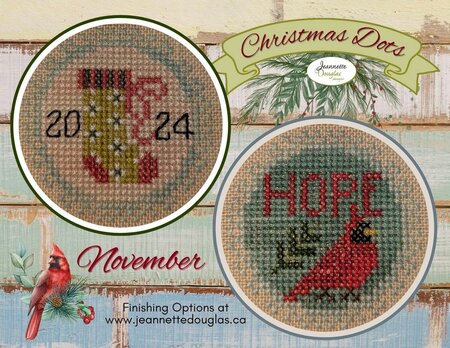 Christmas Dots - November - Jeannette Douglas Designs