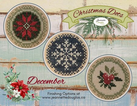 Christmas Dots - December - Jeannette Douglas Designs