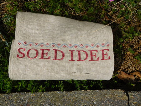 LINENBAND 32 ct NATUREL 20 x 200 cm – Jubileum SAL 2026