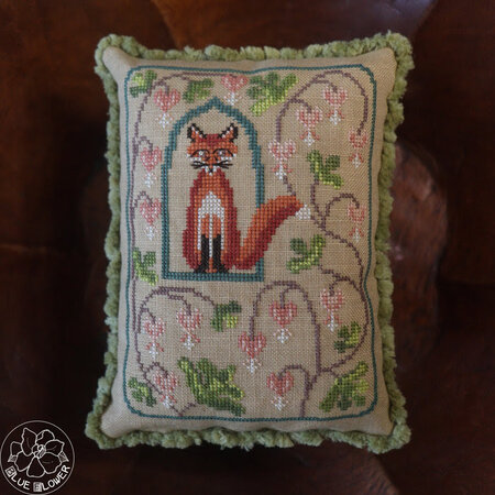 Tudor Fox - Blue Flower