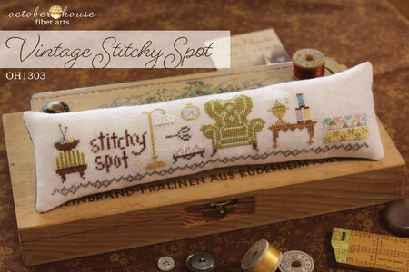 Vintage Stitchy Spot- October House Fiber Arts
