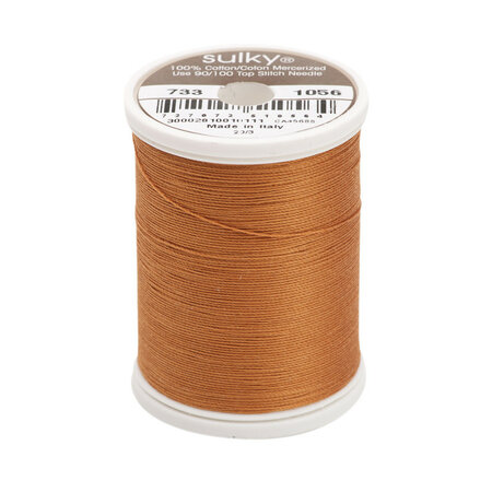 Sulky Cotton 30 Wt - 1056 Med. Tawny Tan