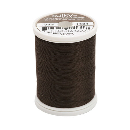 Sulky Cotton 30 Wt - 1131 Cloister Brown