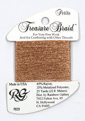 Petite Treasure Braid New Copper PB39